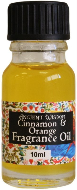 Fragrance Oil 10ml - cinnamon and orange (Christmas)